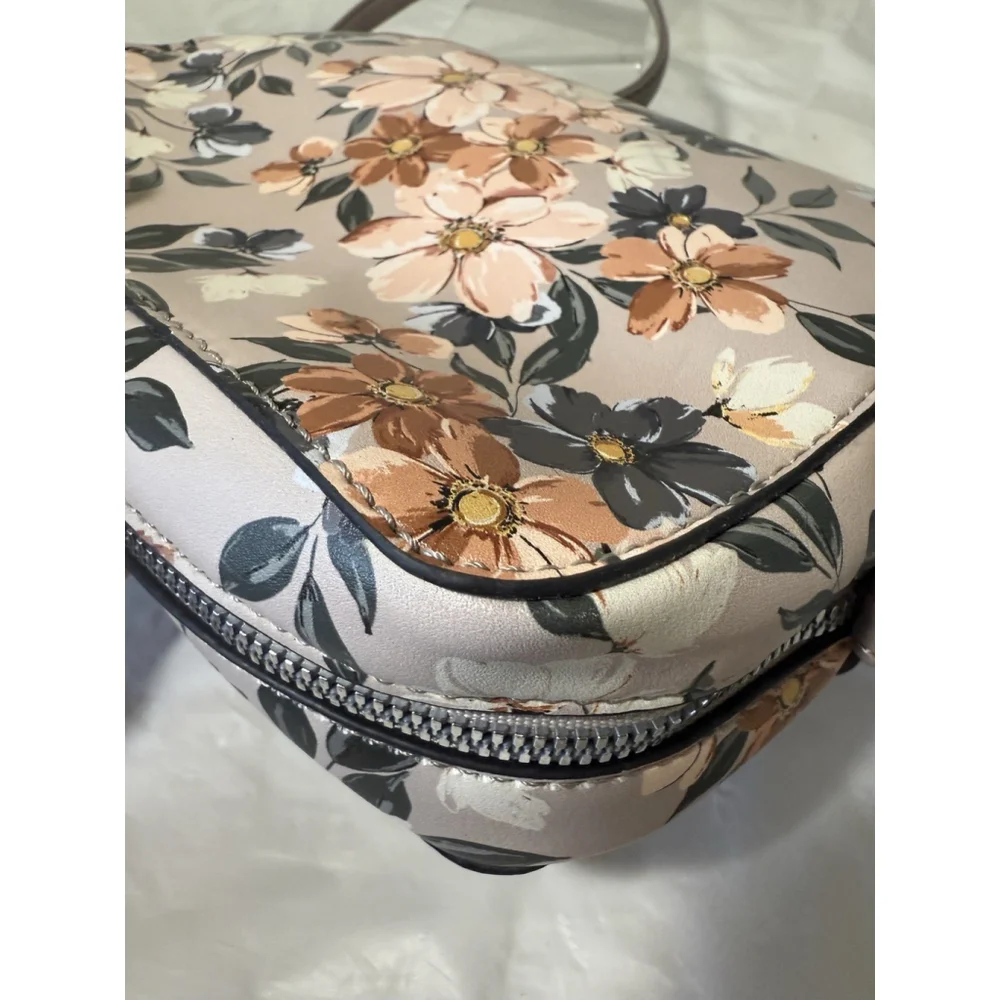 Nine West Calandra Mini Camera Crossbody Floral new Monterose Floral